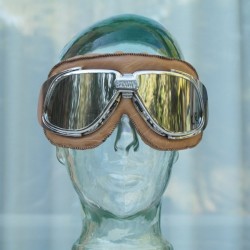 BANDIT googles brown with mirrored lenses