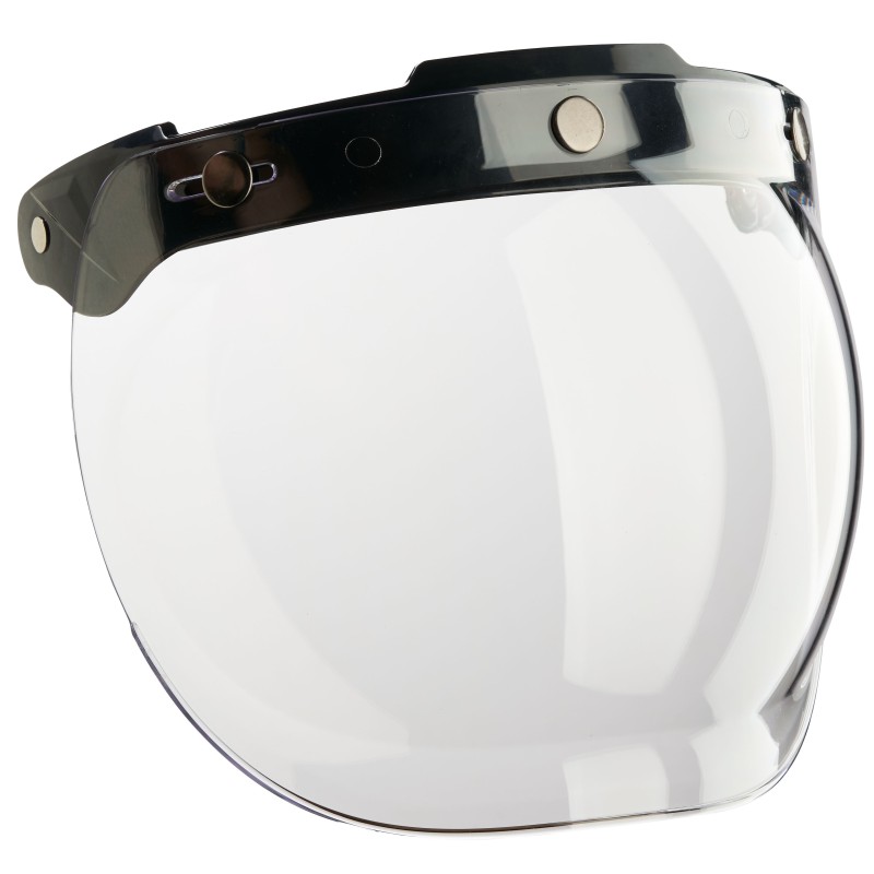 Flip up visor clear