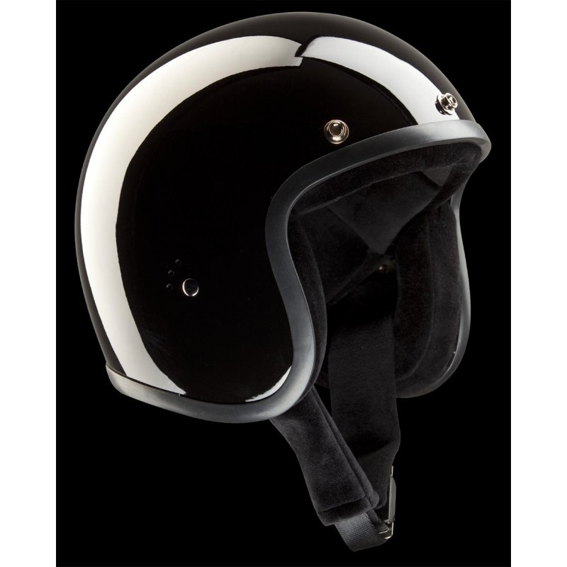 Jet Helm BANDIT glänzend schwarz - Cascos BANDIT