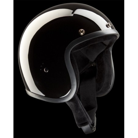 Jet Helm BANDIT glänzend schwarz - Cascos BANDIT