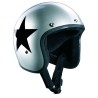 Casco Jet BANDIT Star Jet plateado - Cascos BANDIT